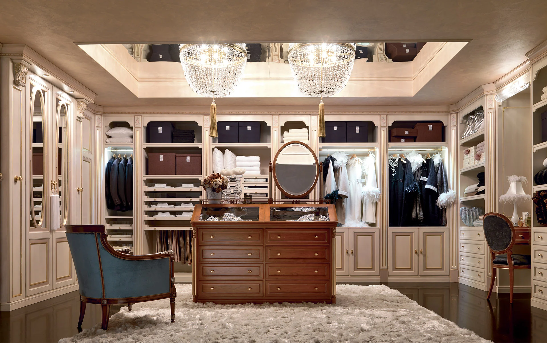 custom closet showroom